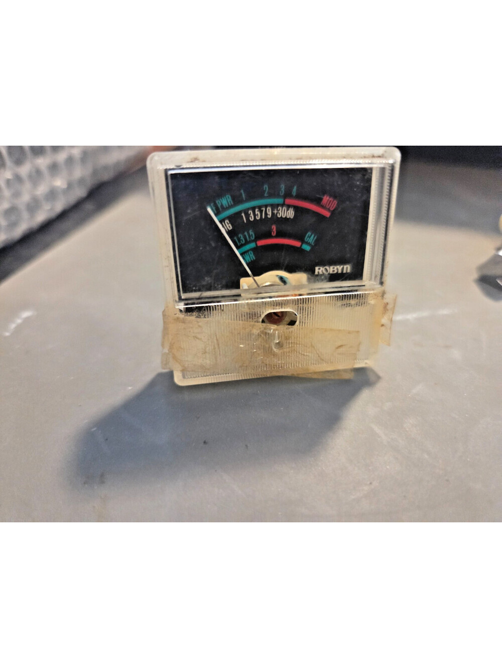 WORKING S/RF METER FOR ROBYN SX-102B MOBILE CB RADIO